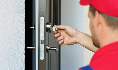 Professional locksmith serving various commercial businesses